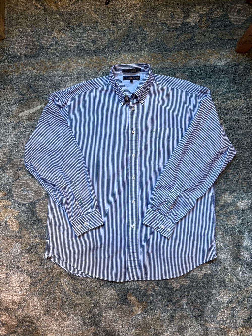 Tommy Hilfiger Golf Line Button Down 100% Cotton